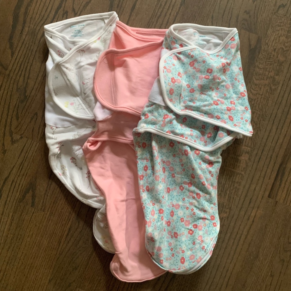 Aden + Anais velcro swaddle